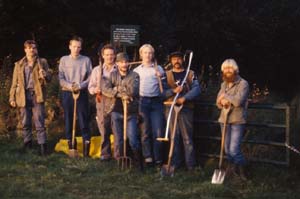 Arbeitseinsatz Alte Steinburg, 1987